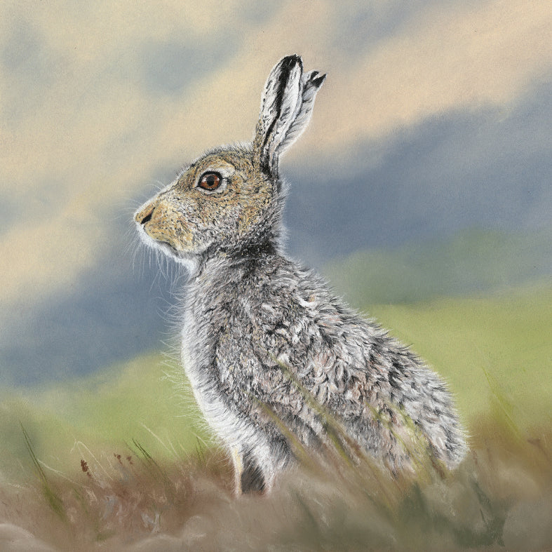 Print of Original Pastel 'Twitch'